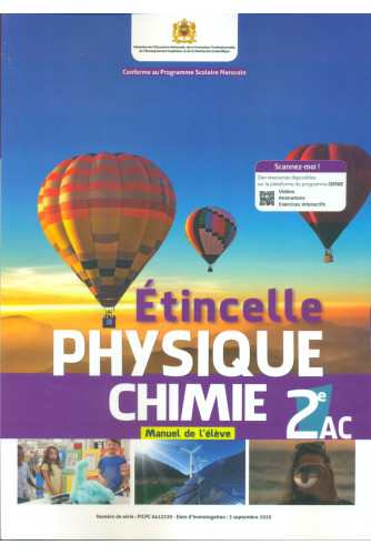 [9789920788168] ETINCELLE PHYSIQUE CHIMIE 2ÈME A.C MANUEL DE L'ELÈVE