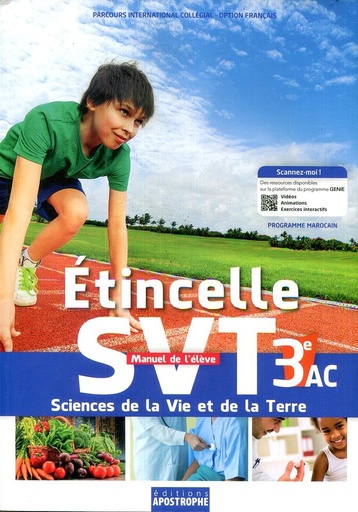 [9789920788144] ETINCELLE SVT 3ÈME A.C MANUEL DE L'ELÈVE