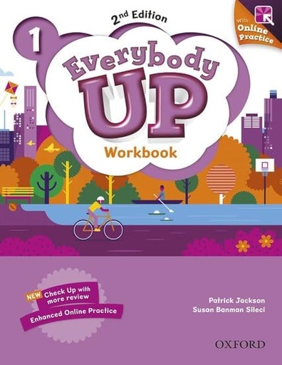 [9780194106382] EVERYBODY UP 1 WBK & ONLINE PRACTICE (2ND ED)