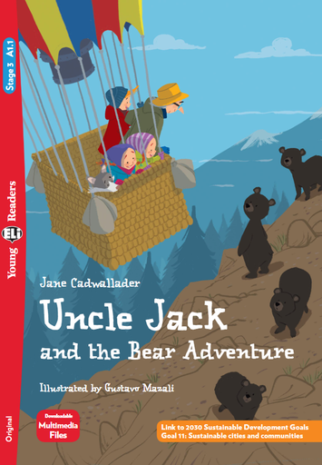 [9788853635013] ELI YOUNG : UNCLE JACK & THE BEAR ADVENTURE  - BOOK WITH ELI LINK - Movers