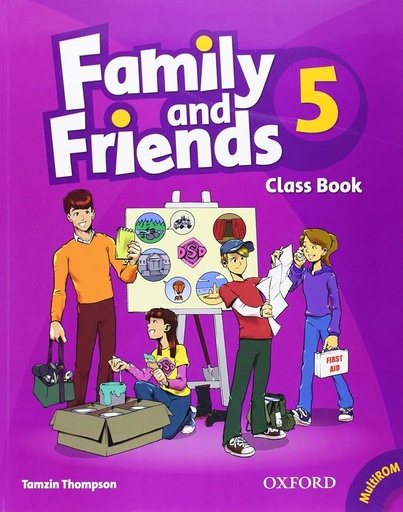 [9780194802949] FAMILY & FRIENDS 5 CLASS BOOK+ MULTIROM