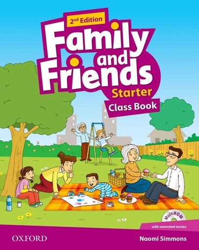 [9780194808354] FAMILY & FRIENDS STARTER CLASS BOOK+ MULTIROM (2ND ED)