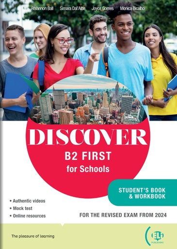 [9788853641625] DISCOVER - FIRST FOR SCHOOLS STUDENT'S BOOK WITH WORKBOOK WITH DIGITAL BOOK AND ELI LINK APP - B2
