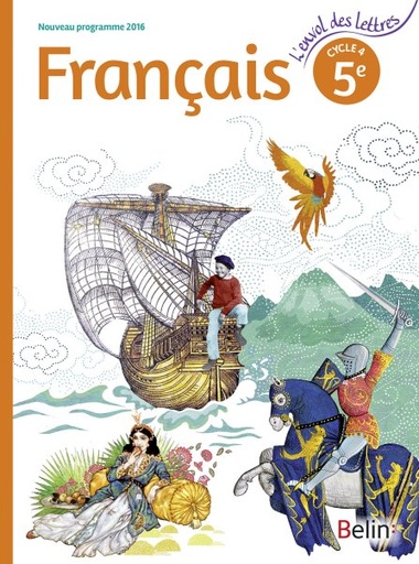 [9782701198453] FRANÇAIS 5ÈME MANUEL (L’ENVOL DES LETTRES) ED 2016
