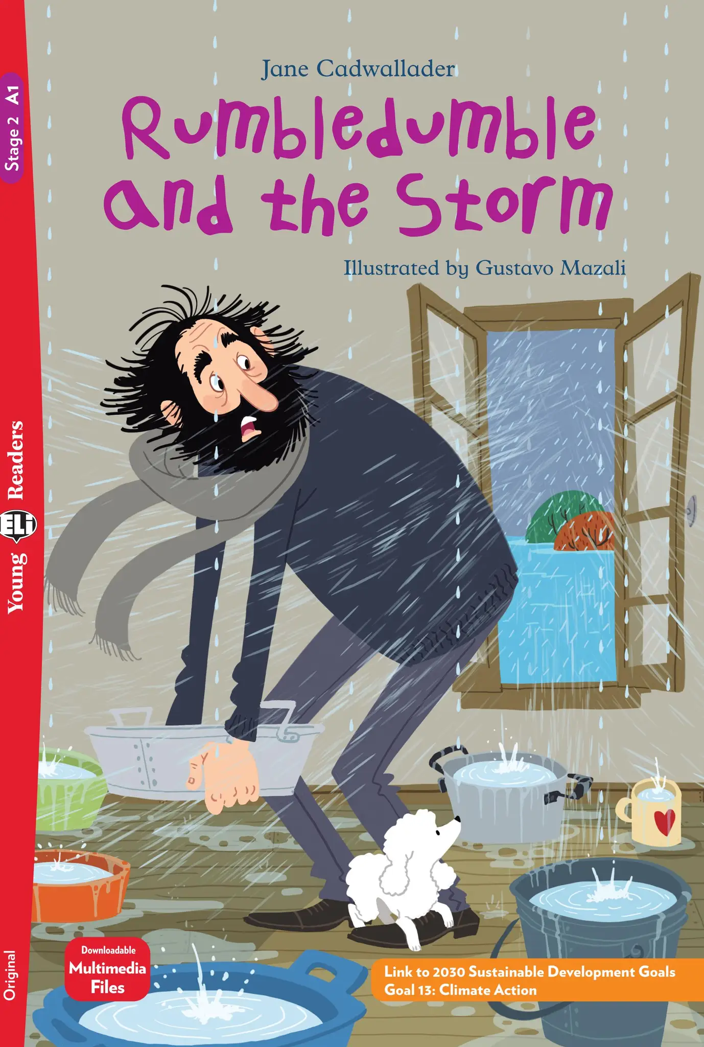 [9788853643827] ELI YOUNG : RUMBLEDUMBLE AND THE STORM  - BOOK WITH DOWNLOADABL - Stage 2