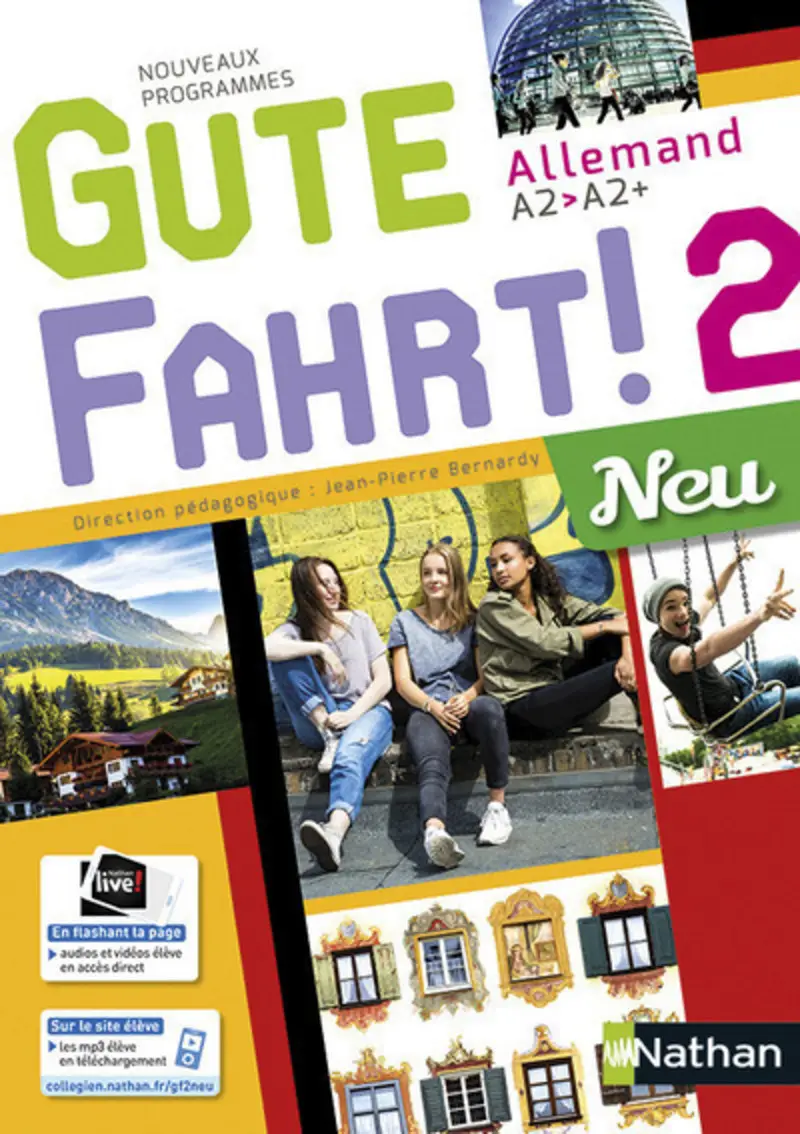 [9782091780412] GUTE FAHRT! 2È A2-A2+ MANUEL+ ACCÈS INTERNET (ED 2017)