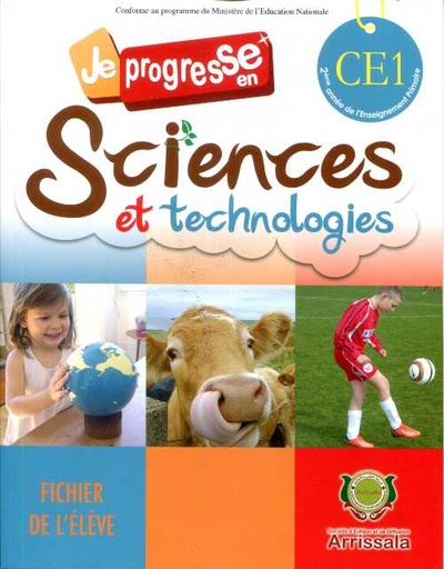 [9789954717714] JE PROGRESSE EN SCIENCES & TECHNOLOGIES CE1