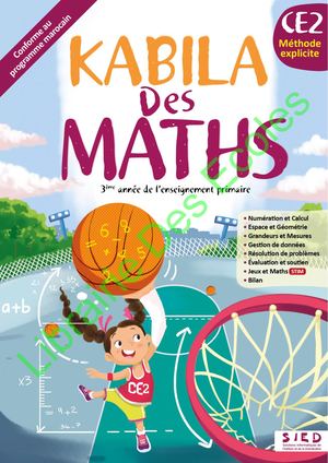 [9789920889988] KABILA DES MATHS CE2 MANUEL