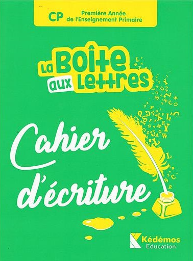[9786148039102] LA BOITE AUX LETTRES CP CAHIER D'ECRITURE