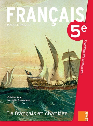 [9789953312644] LE FRANÇAIS EN CHANTIER 5ÈME LIVRE