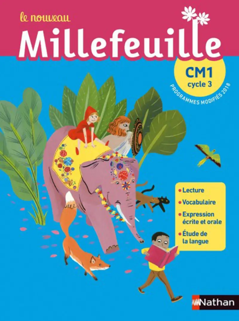 [9782091249599] LE NOUVEAU MILLEFEUILLE CM1 MANUEL (ED 2019)