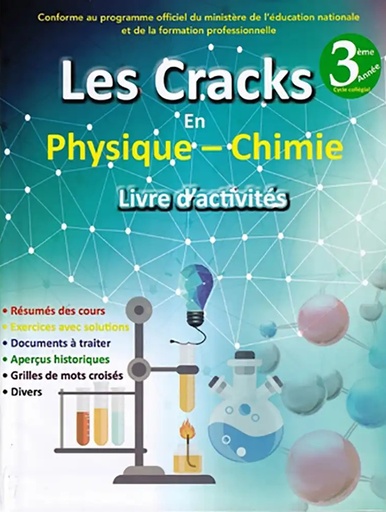 [9789954128190] LES CRACKS EN PHYSIQUE CHIMIE 3E AC