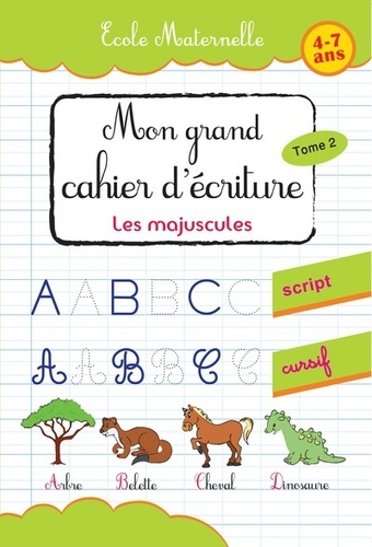 [9789954133798] LES MAJUSCULES MON GRAND CAHIER D'ECRITURE