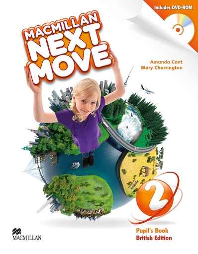 [9780230466388] MACMILLAN NEXT MOVE 2 PUPIL'S BOOK+DVD-ROM