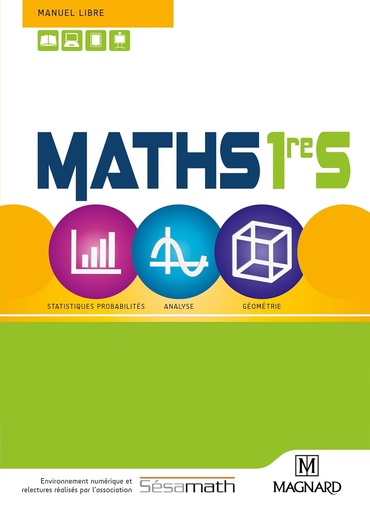 [9782210104679] MATHS 1RE S  MANUEL (SESAMATH)