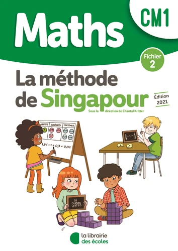 [9782369405054] MATHS LA METHODE DE SINGAPOUR CM1 FICHIER 2 (ED 2021)