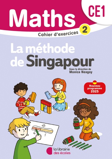 [9782385511739] MATHS METHODE DE SINGAPOUR CE1 CAHIER D’EXERCICES 2 N.E