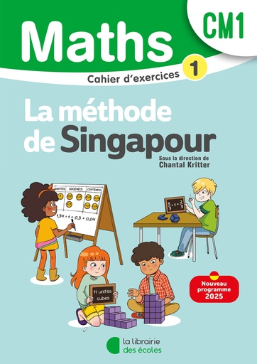 [9782385512613] MATHS METHODE DE SINGAPOUR CM1 CAHIER D'EXERCICE 1 N.E