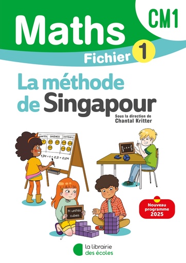 [9782385512576] MATHS METHODE DE SINGAPOUR CM1 FICHIER 1  N.E