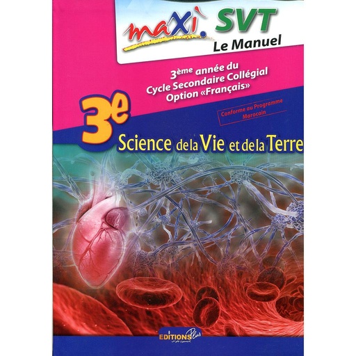 [9789954682715] MAXI SVT 3E A.C OPTION FRANÇAIS MANUEL