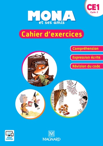 [9782210504134] MONA & SES AMIS CE1 CAHIER D'EXERCICES (ED 2018)