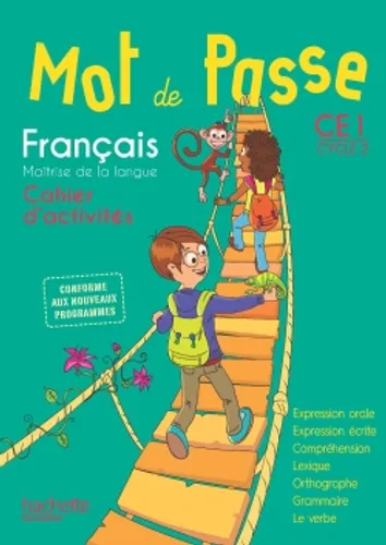 [9782012387898] MOT DE PASSE CE1 CAHIER D'ACTIVITES (2016)