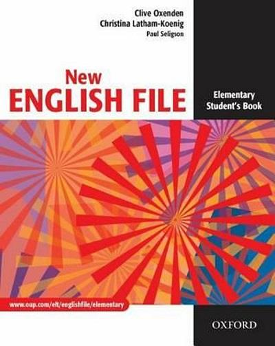 [9780194384254] NEW ENGLISH FILE ELEMENTARY SBK