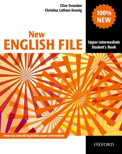 [9780194518420] NEW ENGLISH FILE UPPER-INTERMEDIATE SBK