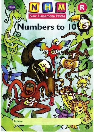 [9780435165307] NHM RECEPTION : NUMBERS TO 10 ACTIVITY BOOK (PACK OF 8)