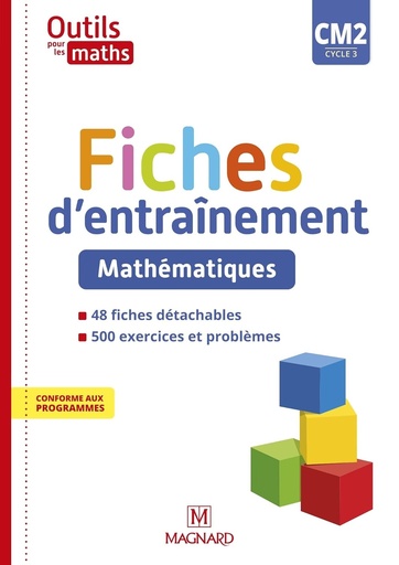 [9782210506596] OUTILS POUR LES MATHS CM2 FICHES D'ENTRAINEMENT