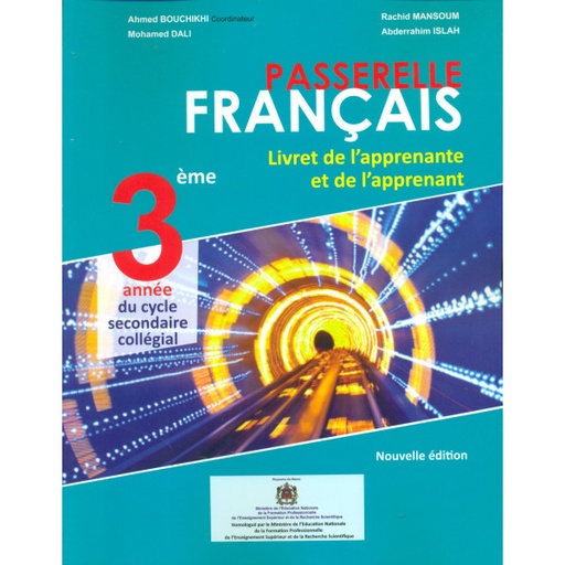 [9789954685327] PASSERELLE FRANÇAIS 3ÈME CYCLE SECONDAIRE LE MANUEL N.E