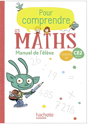 [9782016272480] POUR COMPRENDRE LES MATHS MANUEL CE2 (P.FRANÇAIS) ED2020