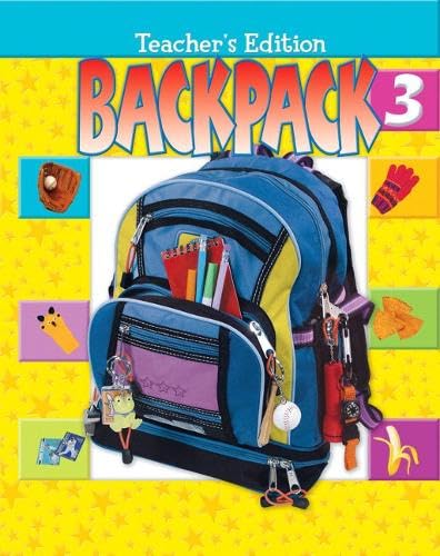 [0131827022] BACKPACK 3 TEACHER'S EDITION