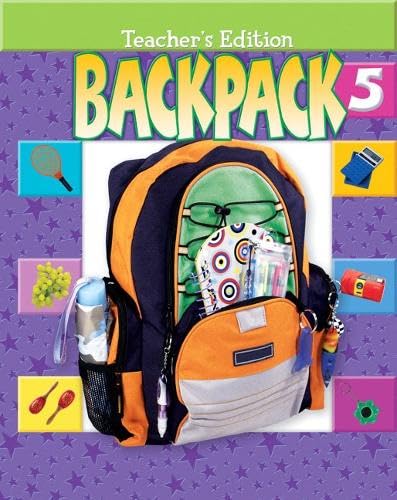 [0131827162] BACKPACK 5 TEACHER'S EDITION