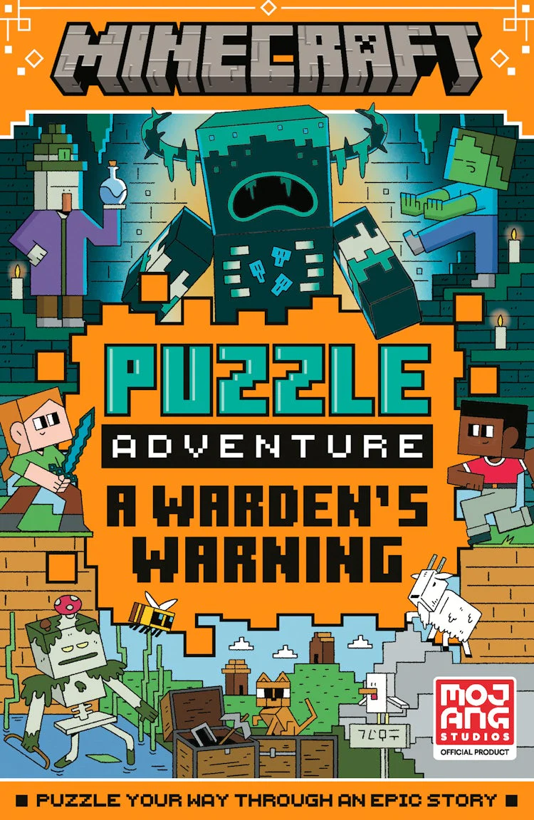 [9780008733186] Minecraft Puzzle Adventure: A Warden's Warning
