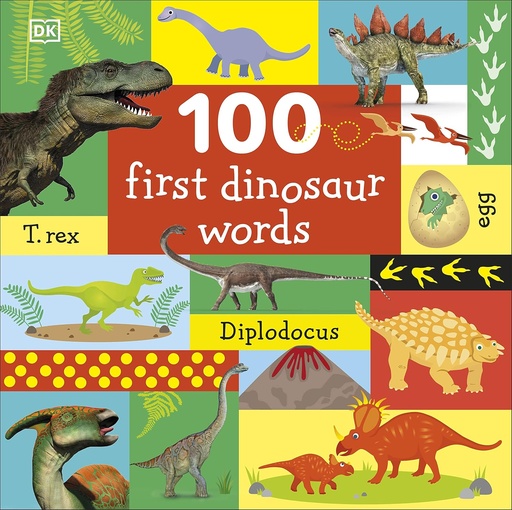 [9780241375587] 100 First Dinosaur Words (Board Book)