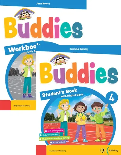 [000184] Buddies 4 Sbk, Wbk+Digital Book & Reader