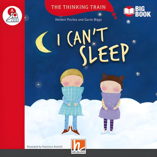 [9783990890202] The Thinking Train Series : I Can't Sleep (Pre A1 Starters) Big Book