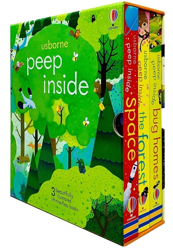 [9781801310857] Usborne Peep Inside Series Box Set (3 Books)