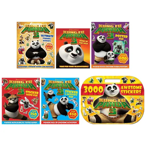 [9780342316403] Kung Fu Panda Collection 6 Books Set