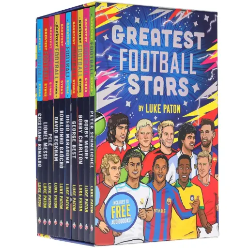 [9781802635355] Greatest Football Stars Collection Box Set (10 Books)