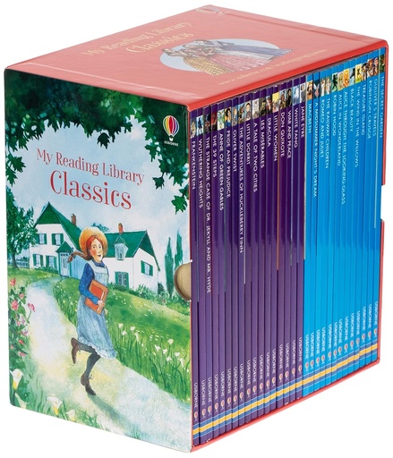 [9781474974387] Usborne My Reading Library Classics Series Box Set (30 Books)
