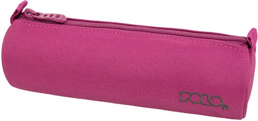 [5201927149918] Trousse Polo Ronde 1 Compartiment Rose Indien