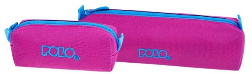 [5201927137946] Trousse Polo Wallet 1 Compartiment Dos 2 Ronde Rose