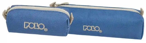 [5201927138004] Trousse Polo Wallet 1 Compartiment Dos 2 Ronde Bleu-Clair