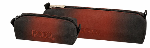 [5201927150501] Trousse Polo Wallet 1 Compartiment Noire- Rouge Dégradé