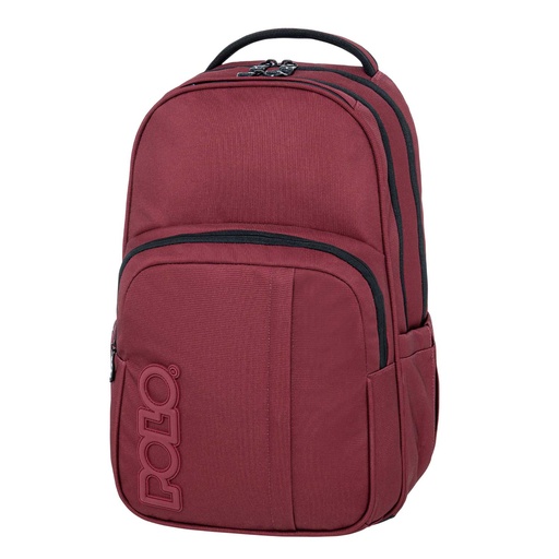 [5201927134334] Sac à Dos 2 Compartiments PC Polo Genius Bourdeaux
