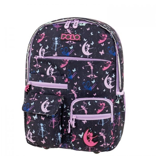 [5201927143978] Sac à Dos Polo Youngster Noire avec Motif 8441