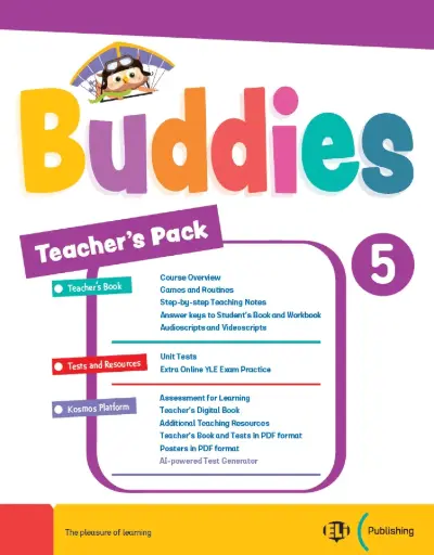 [9788853650023] Buddies 5 Teacher's Pack (A2)