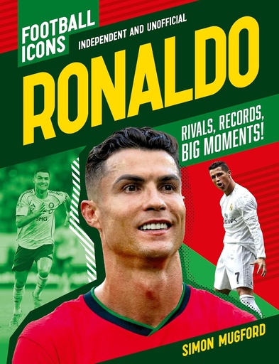 [9781839553738] Football Icons: Ronaldo